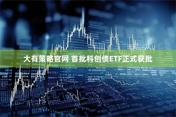 大有策略官网 首批科创债ETF正式获批